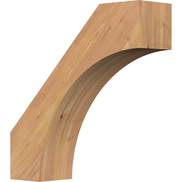 Ekena Millwork 5 1/2"W x 20"D x 20"H Westlake Smooth Knee Brace, Western Red Cedar BRC06X20X20WTL00SWR - main